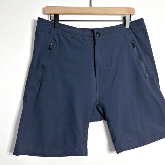 MACK WELDON 4 Way Stretch Shorts Nylon Gray - Picture 2 of 7